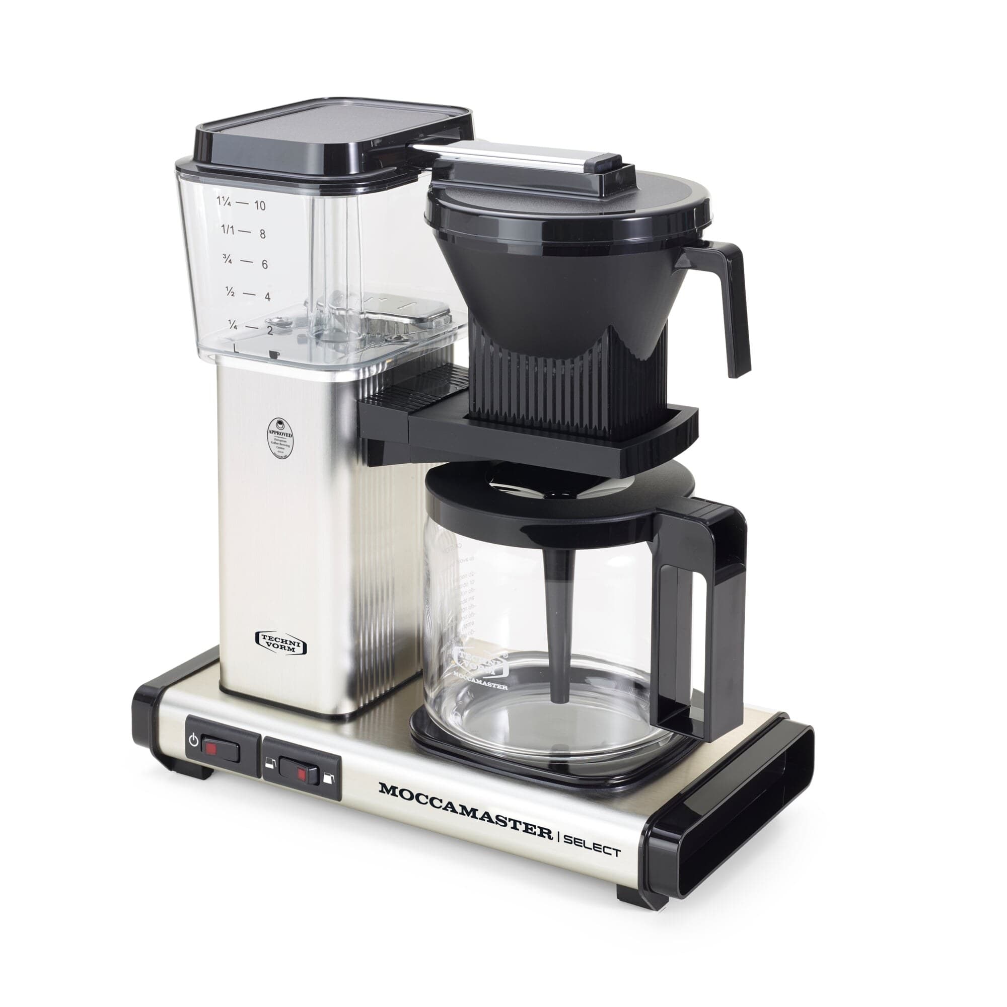 Moccamaster KBG Select, Gebürstet