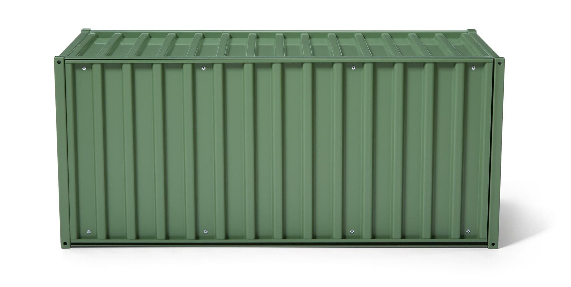 Container DS, RAL 6011 Resedagrün